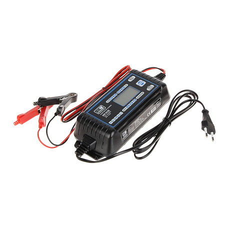 Battery charger 12V: 1A/4A/8A; 24V: 1A/4A