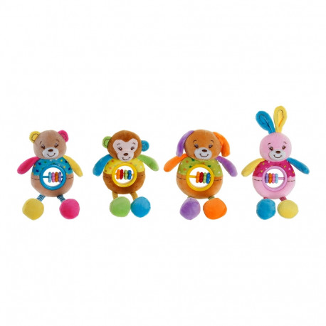 Mīkstā Skanošā Mantiņa DKD Home Decor Poliesters (15 x 6 x 30 cm) (4 pcs)