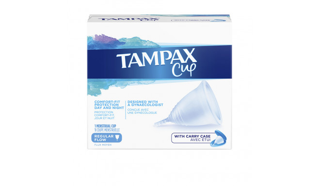 TAMPAX COPA flujo menstrual regular 1 pz