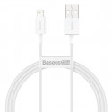 Baseus cable Superior USB - Lightning 1,0 m 2,4A white