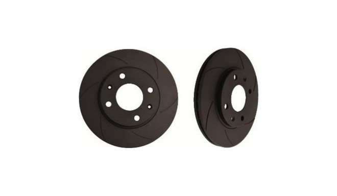 Brake Discs Black Diamond 6KBD072G6 Solid Rear 6 Stripes