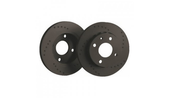 Brake Discs Black Diamond KBD1074CD Ventilated Frontal Drill