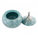 Lādīte DKD Home Decor Porcelāns Austrumniecisks (14 x 14 x 17 cm)