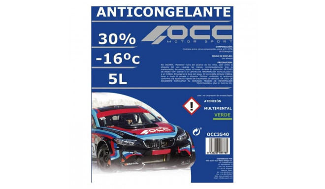 Antifreeze OCC Motorsport 30% Green (5 L)