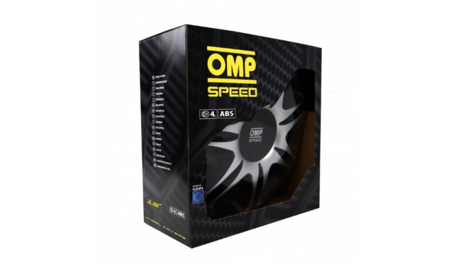 Mototransporta pārsegs OMP Ghost Speed Melns Sudrabains 15" (4 uds)