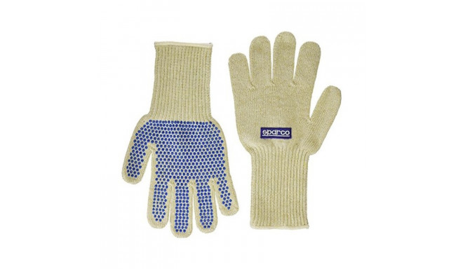 Mechanic's Gloves Sparco Nomex White
