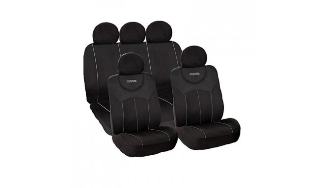 Car Seat Covers Momo 010 Black Universal (11 pcs)