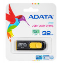 Adata flash drive 32GB DashDrive UV128 USB 3.2, black/yellow