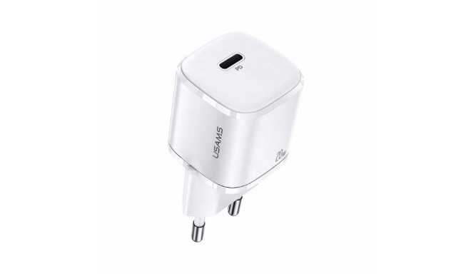 USAMS Phone Charger 1x USB-C T36 20W PD3.0 Fas