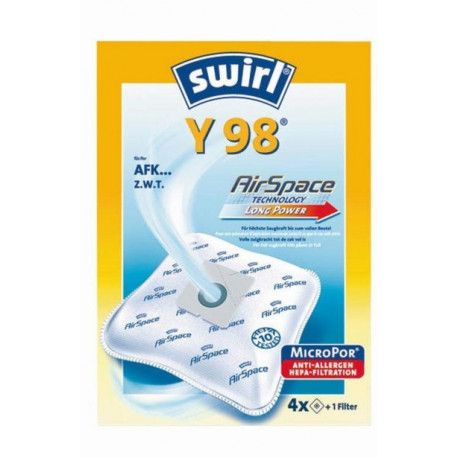 Swirl мешок для пылесоса Y 98 MP Plus AirSpace 4 шт.