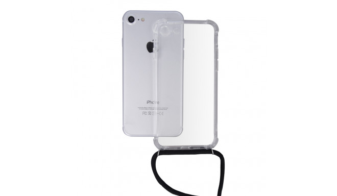 Neck strap tpu case for iPhone 7 Plus / 8 Plus black