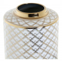 Vase DKD Home Decor White Porcelain Glam (18 x 18 x 30.5 cm) Vase DKD Home Decor White Porcelain Glam (18 x 18 x 30.5 cm)