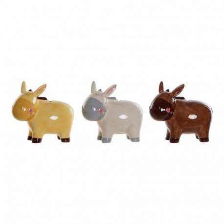 Kопилка DKD Home Decor Dolomite Осел (3 pcs)