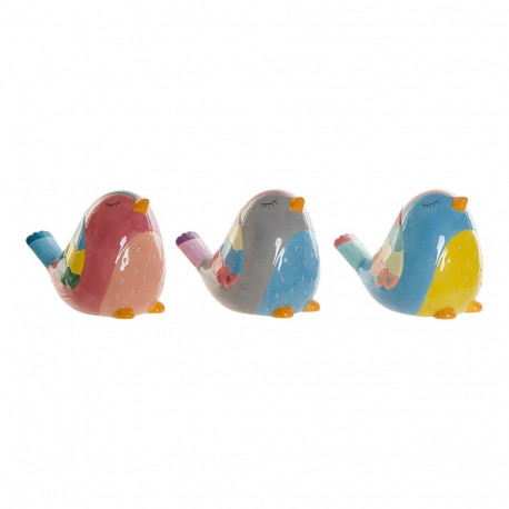 Kопилка DKD Home Decor Dolomite Птица (3 pcs)