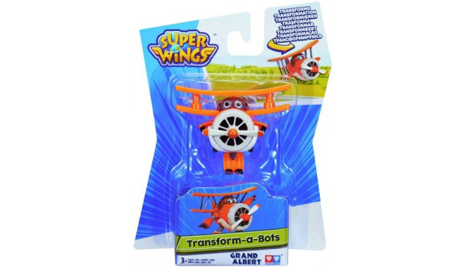 ALPHA SUPER WNGS  Супер Крылья Робот-Трансформер Гранд Альберт 8 см