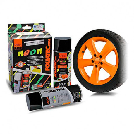 Auto Šķidrā Gumija Foliatec Oranžs 400 ml (2 pcs)