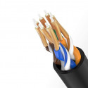 Ugreen Ethernet patchcord cable RJ45 Cat 6A UTP 1000Mbps 3 m black (70653)