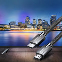 Ugreen HDMI 2.1 cable 8K 60 Hz / 4K 120 Hz 3D 48 Gbps HDR VRR QMS ALLM eARC QFT 2 m gray (HD135 7032