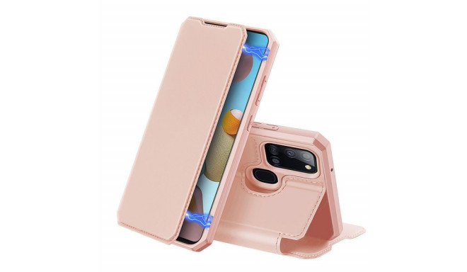 DUX DUCIS Skin X Bookcase type case for Samsung Galaxy A21S pink