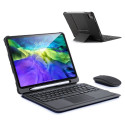 Dux Ducis Touchpad Keyboard Case wireless Bluetooth keyboard iPad Air 2020 / iPad Pro 11'' 2020 blac