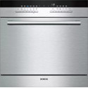 Siemens dishwasher SC76M542EU iQ500 F silver