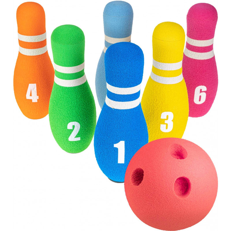 Soft bowling set on sale