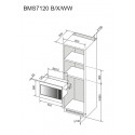 Built-in microwave oven Brandt BMS7120B