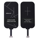 Nillkin Magic Tags QI Wireless Charger Receiver with Micro USB Plug Narrow-Side Up black