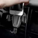 Baseus Gravity Car Mount Phone Bracket Air Vent Holder for 4-6" Devices black (SUYL-01)