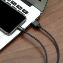 Baseus Yiven USB / Lightning Cable with Material Braid 1,8M black (CALYW-A01)