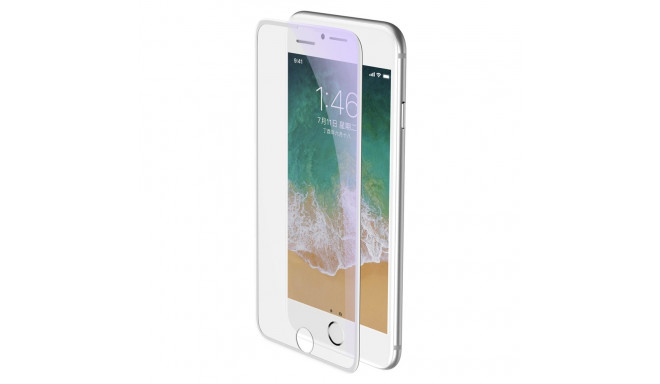 Baseus kaitseklaas Full-screen 3D Anti-Blue Light iPhone 8 Plus/7 Plus tolmukaitsega