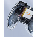 Baseus Motion Sensing Vibrating Transparent Wireless Gamepad black (GMSWA-01)