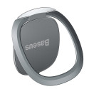 Baseus ultrathin self-adhesive ring holder kickstand silver (SUYB-0S)