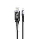 Remax Intelligent Digital Data USB - Lightning Cable overcharge protection programmable timer 2,1 A 