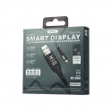 Remax Intelligent Digital Data USB - Lightning Cable overcharge protection programmable timer 2,1 A 