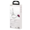 Baseus USB Type C - Lightning cable Power Delivery fast charge 20 W 1 m white (CATLGD-02)