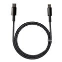 Baseus USB Type C - Lightning cable Power Delivery fast charge 20 W 1 m black (CATLWJ-01)