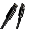 Baseus USB Type C - Lightning cable Power Delivery fast charge 20 W 1 m black (CATLWJ-01)