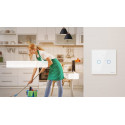 Sonoff T0EU3C-TX three-channel touch Wi-Fi wireless wall smart switches white (IM190314011)