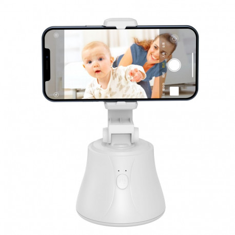 Baseus 360 rotation photo gimbal tripod portable phone holder for photos face tracking stabilizer Yo