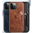 Nillkin Aoge Leather Case genuine leather protective wallet cover iPhone 12 mini black