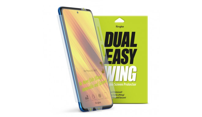Ringke kaitsekile Dual Easy Wing Xiaomi Poco X3 NFC/Poco X3 Pro 2tk (DWXI00
