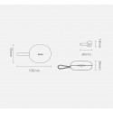 Baseus Encok W05 TWS (True Wireless Stereo) Bluetooth 5.0 wireless earphones  black (NGW05-01)
