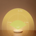 Baseus Light Garden Series Intelligent Battery-Powered Induction Nightlight Warm Light white (DGYUA-