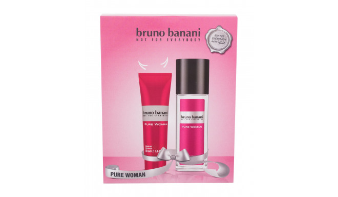 Bruno Banani Pure Woman Deodorant (75ml) (Deodorant 75 ml + Shower Gel 50 ml)