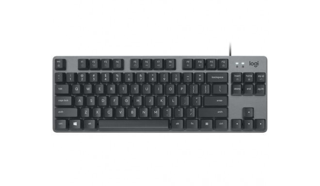 Logitech K835 TKL Mechanical keyboard USB German Graphite, Grey