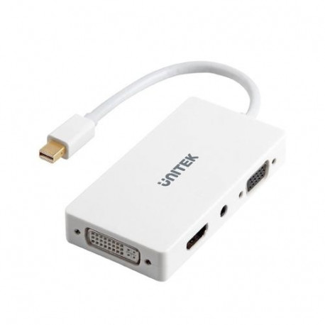 ADAPTER MINI DISPLAYPORT TO HDMI/DVI/VGA; Y-6354