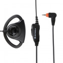 Motorola PMLN7159A Adjustable D-Style Earpiece with In-Line Microphone