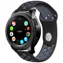Tech-Protect watch strap SoftBand Samsung Galaxy Watch 46mm, black/grey