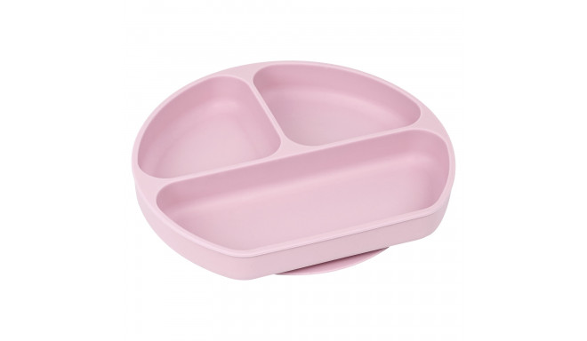 Silicone dish with suction cup Safta M923 Silicone Suction cup Pink (20,5 x 2,5 x 18 cm)